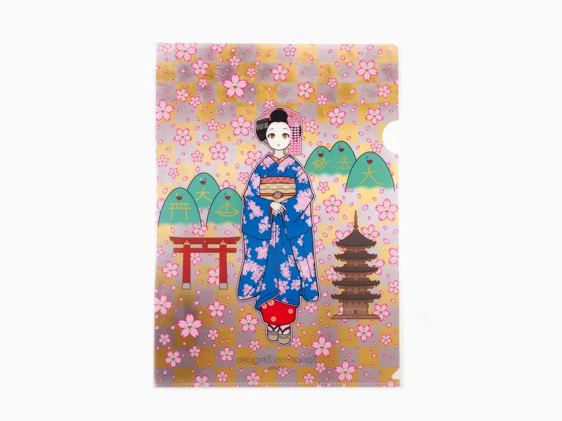 Takashi Murakami - Clear File Maiko in Springtime Kyoto (en anglais)