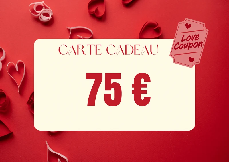 CARTE CADEAU 75 EUROS