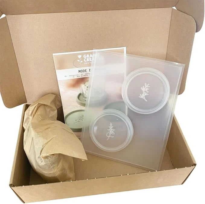 Kit 3 Sous-Verres Jesmonite – Graine Créative