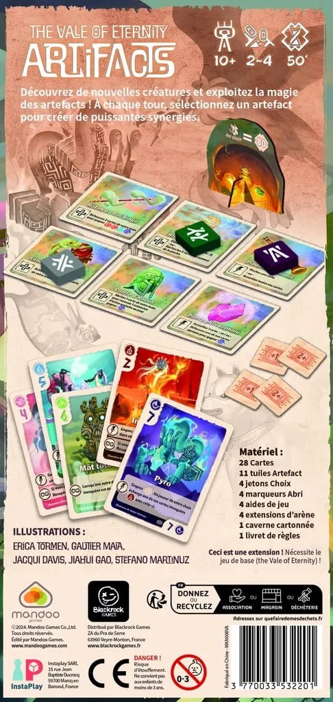The Vale of Eternity : Ext. Artifacts (FR)
