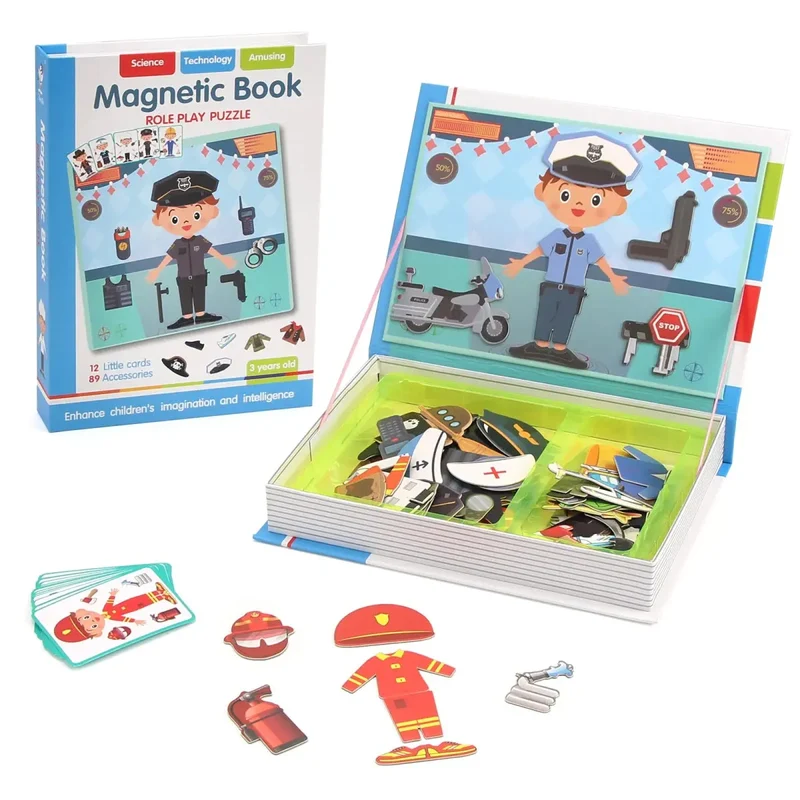 Puzzle Magnétique Tangram pour Enfants