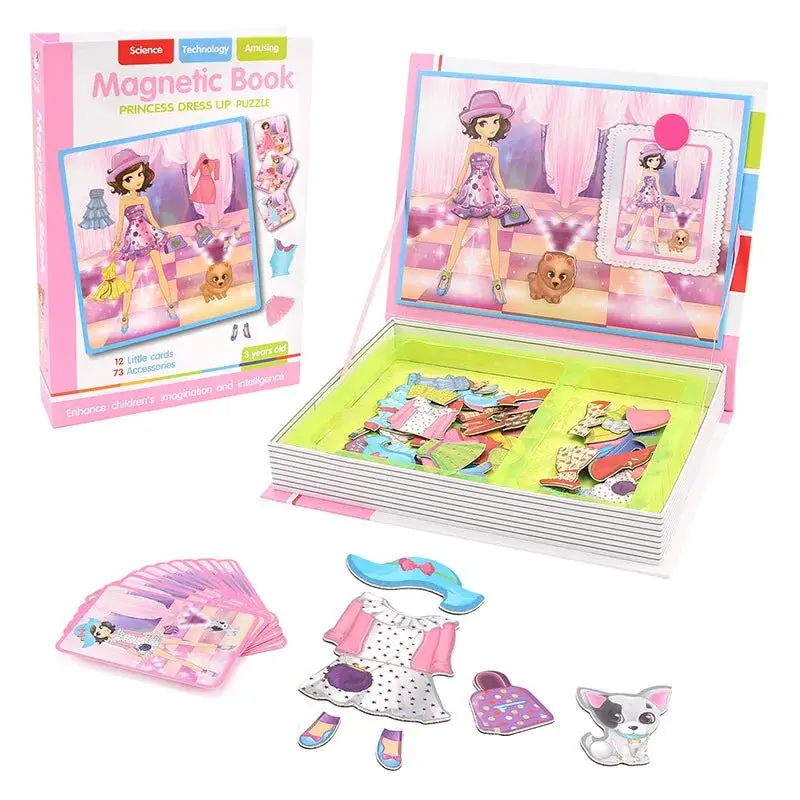 Puzzle Magnétique Tangram pour Enfants