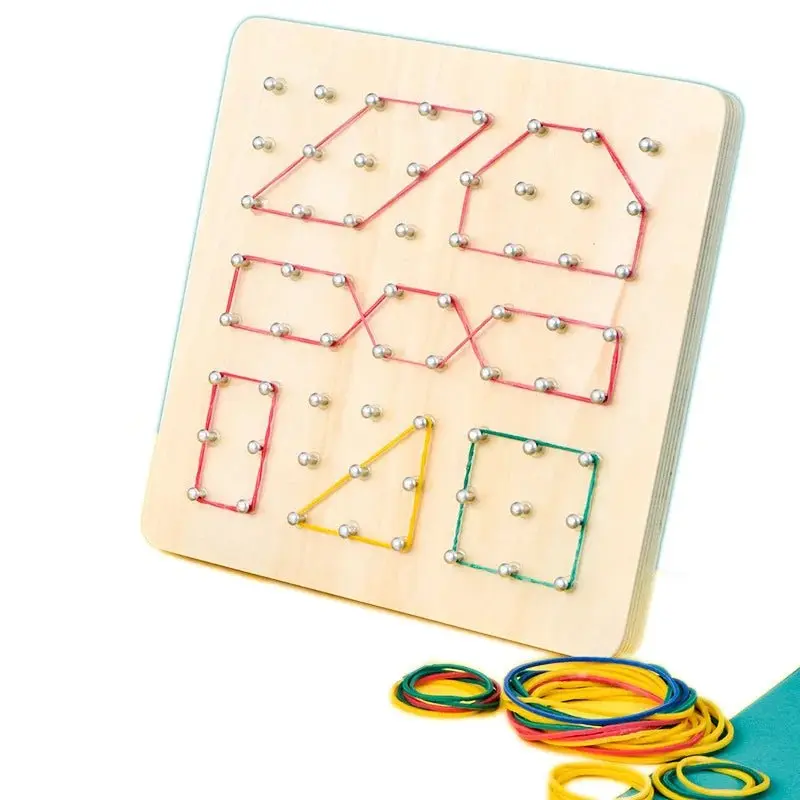 Kit de Géoboard en Bois Montessori