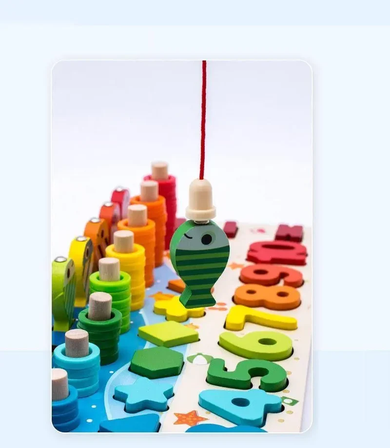 Planche d'occupation Montessori Poisson