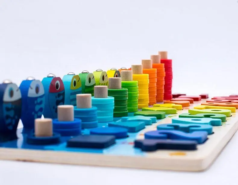 Planche d'occupation Montessori Poisson