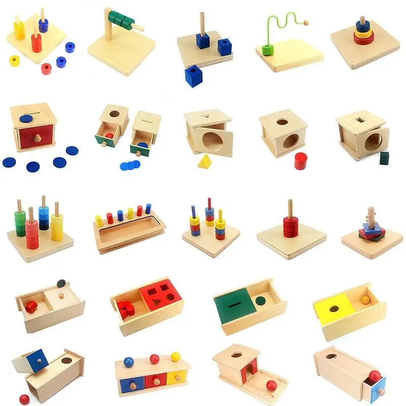 Boîtes à Formes Montessori