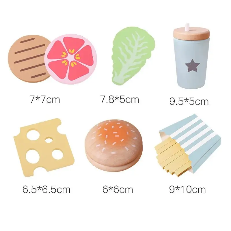 Kit de Cuisine Montessori DIY - soirée burgers