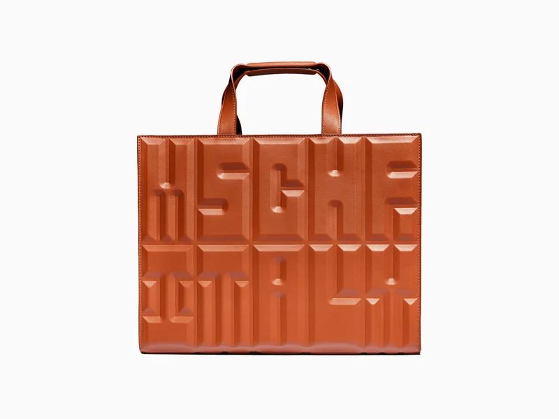 MSCHF - Sac à main Made in Italy (marron)