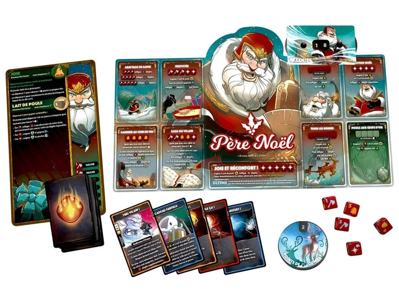 Dice Throne : Pere-Noël vs Krampus (FR)