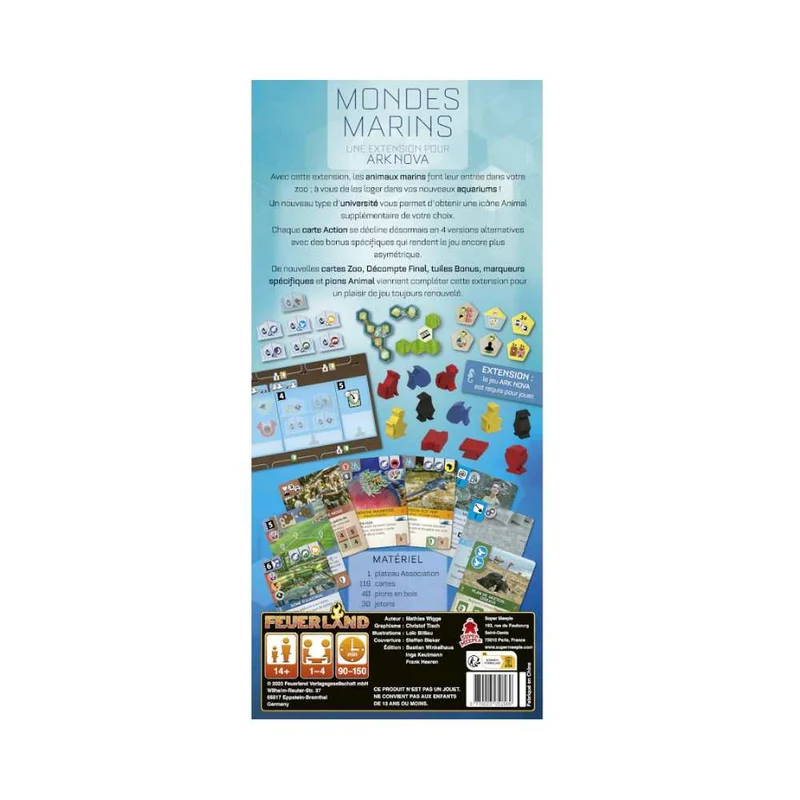 Ark Nova: Ext. Mondes marins (FR)