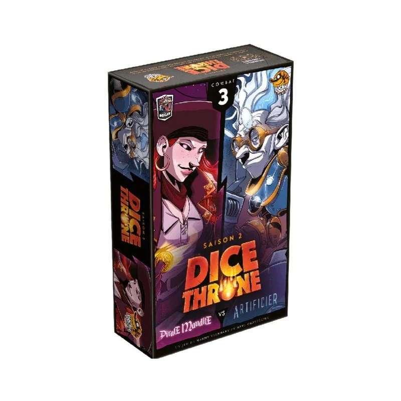 Dice Throne Saison 2 - Artificier vs. Pirate Maudite (FR)