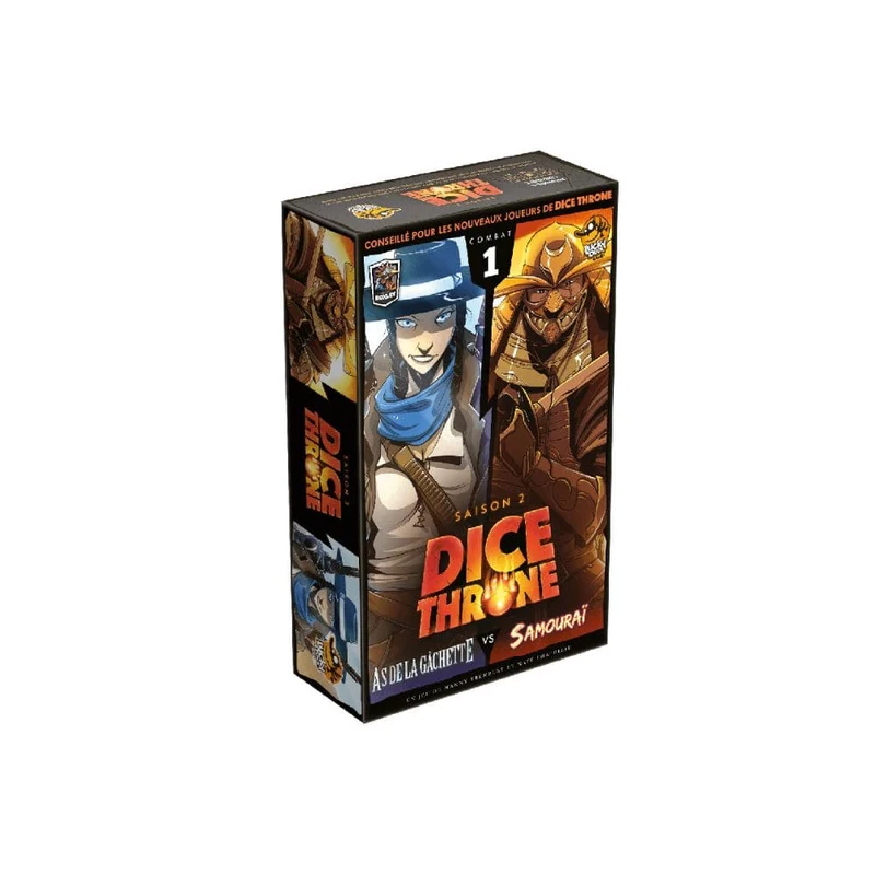 Dice Throne Saison 2 - As de la Gâchette vs. Samouraï (FR)