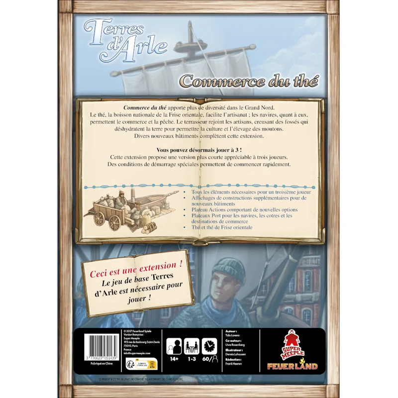 Terres d'Arle - Commerce du thé