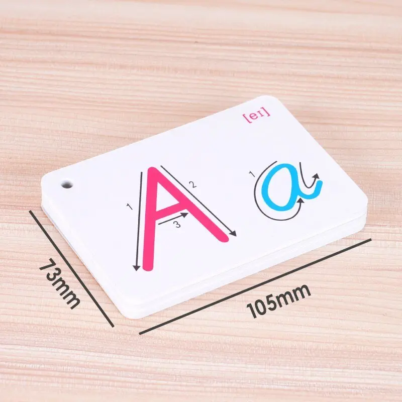 Carte apprentissage de l'alphabet