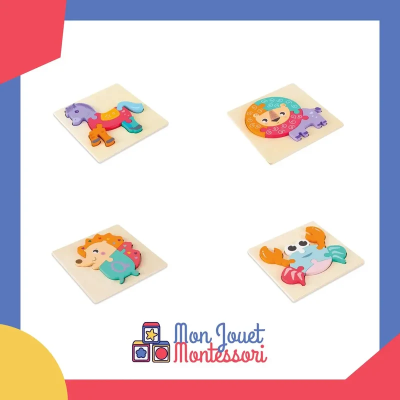 Puzzle Montessori 3D