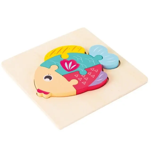 Puzzle Montessori 3D