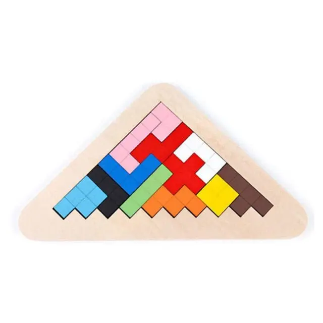 Puzzle Tangram Triangle