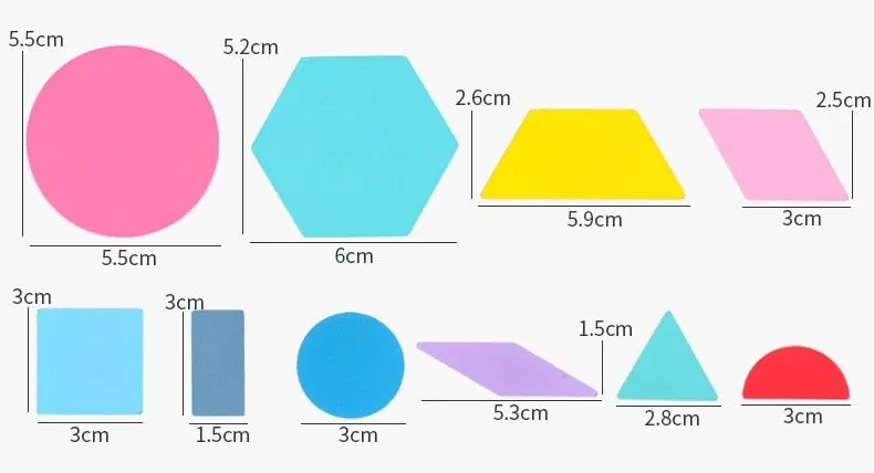 Set Puzzle Tangram 180 Pièces