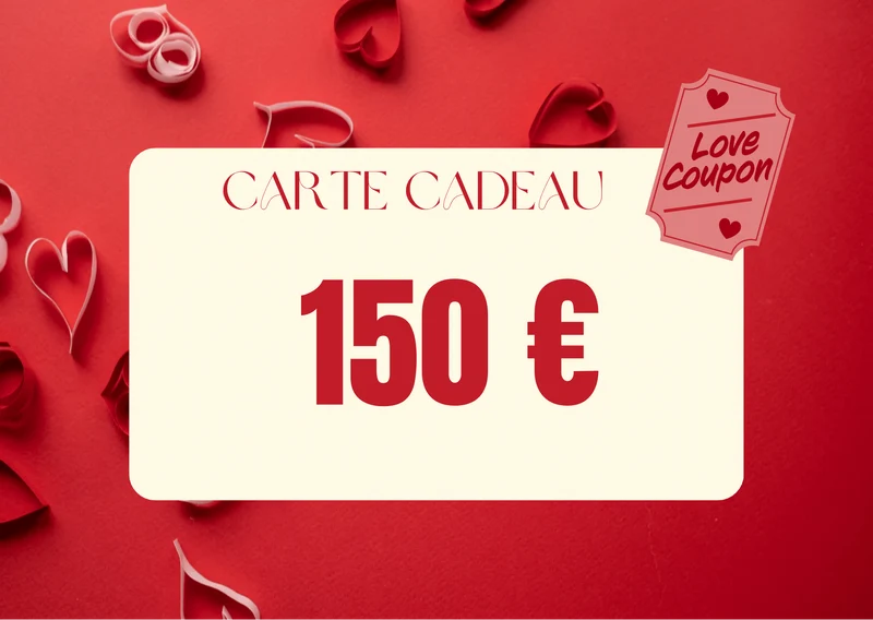 CARTE CADEAU 150 EUROS