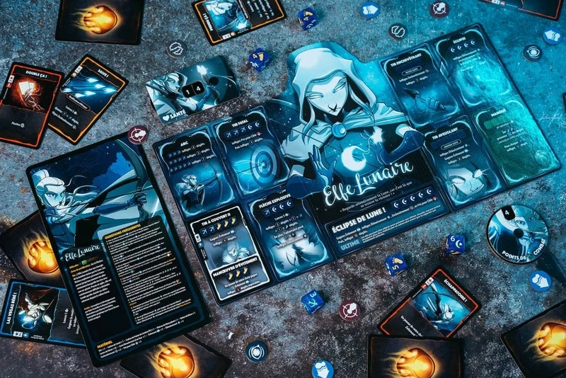 Dice Throne Sais. 1 - Barbare contre Elfe Lunaire (FR)