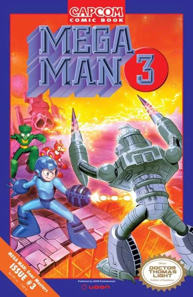 Mega Man Gear Masters #3 sur 5 UDON D 1:5 Genzoman 25/11/2026