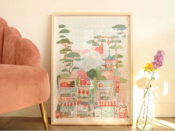 Puzzle 1000 pièces “Tokyo” – Hoglet & Co x La Petite Épicerie | Collection Quatre Coins
