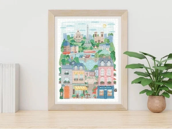 Puzzle 1000 Pièces Paris – Hoglet & Co | Fabriqué en France