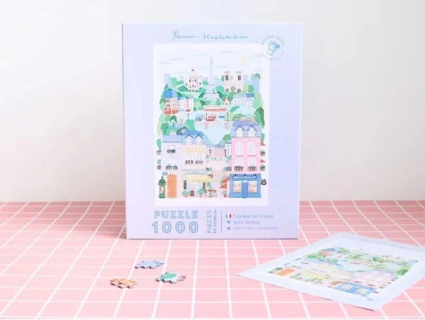 Puzzle 1000 Pièces Paris – Hoglet & Co | Fabriqué en France