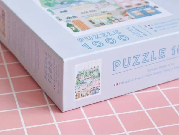 Puzzle 1000 Pièces Paris – Hoglet & Co | Fabriqué en France