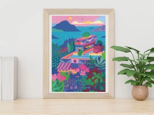 PUZZLE 1000 PIÈCES 68 X 48 CM - SOUVENIR D'ÉTÉ PAR CHLOÉ WEINFELD