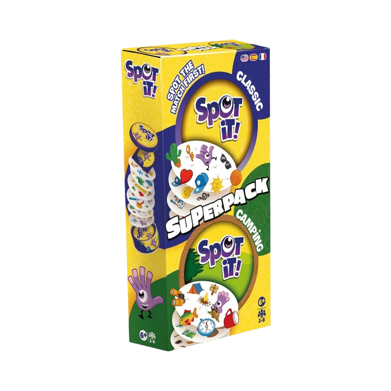 Spot It! / Dobble - Super Pack Classic/Camping (ML)