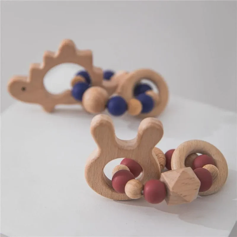 Hochet en Bois Lapin