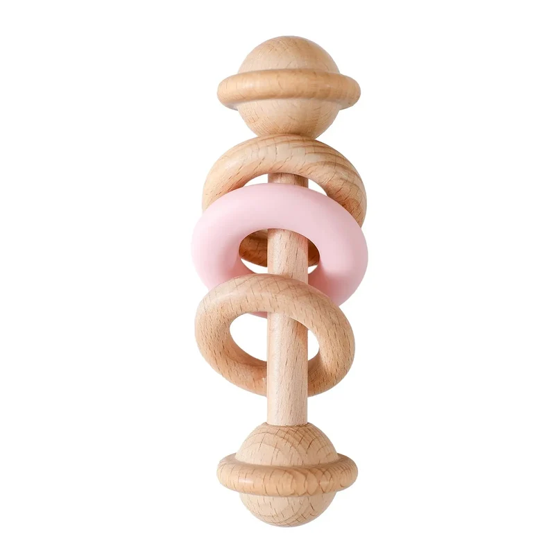 Hochet en Bois Anneau