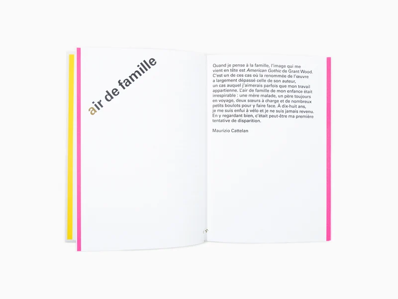 Maurizio Cattelan - Dimanche sans fin (catalogue Centre Pompidou Metz)
