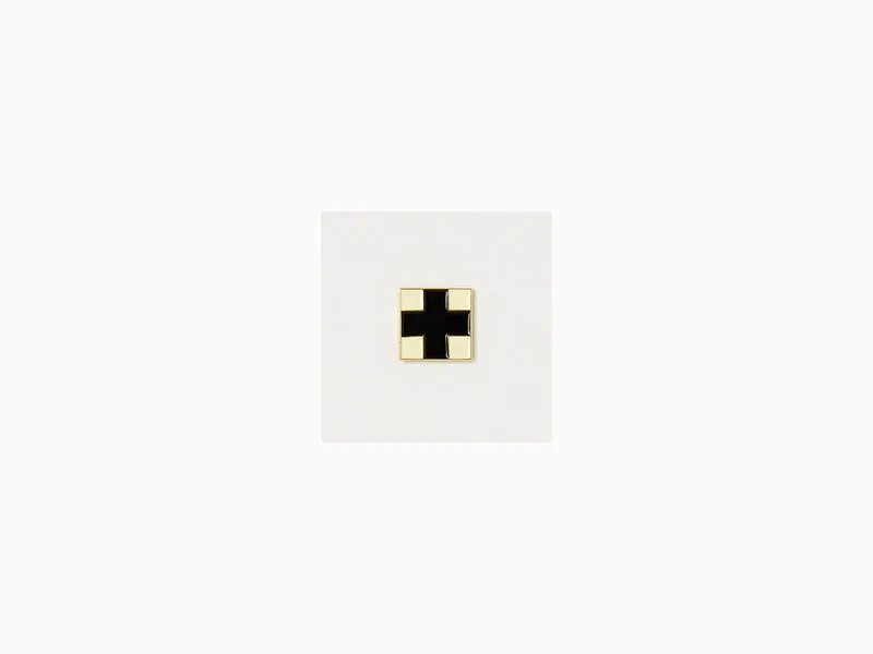 Pin's Kazimir Malevich - "Black cross" (Croix noire)