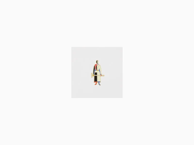 Pin's Kazimir Malevich - Femme au râteau
