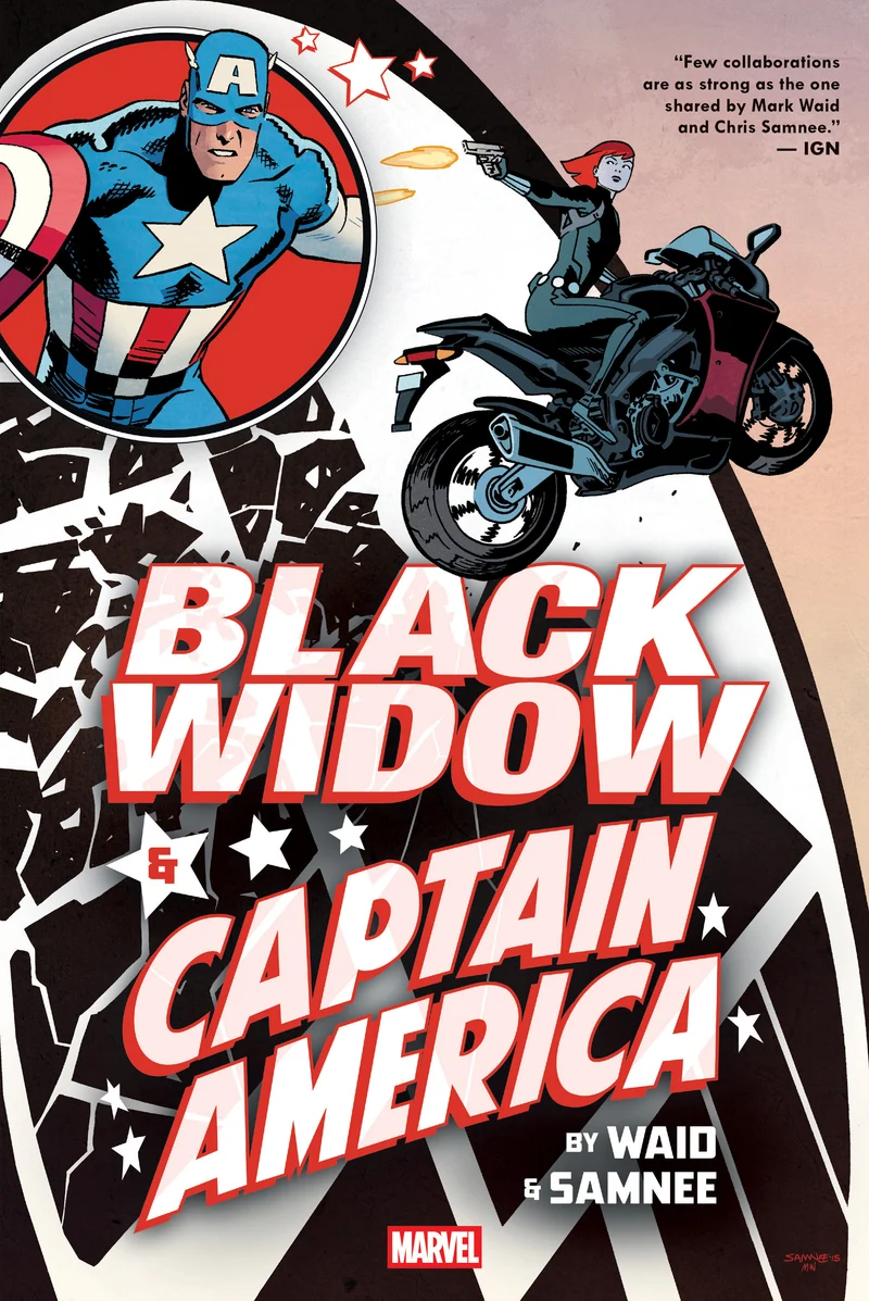 Black Widow et Captain America par Waid et Samnee Omnibus