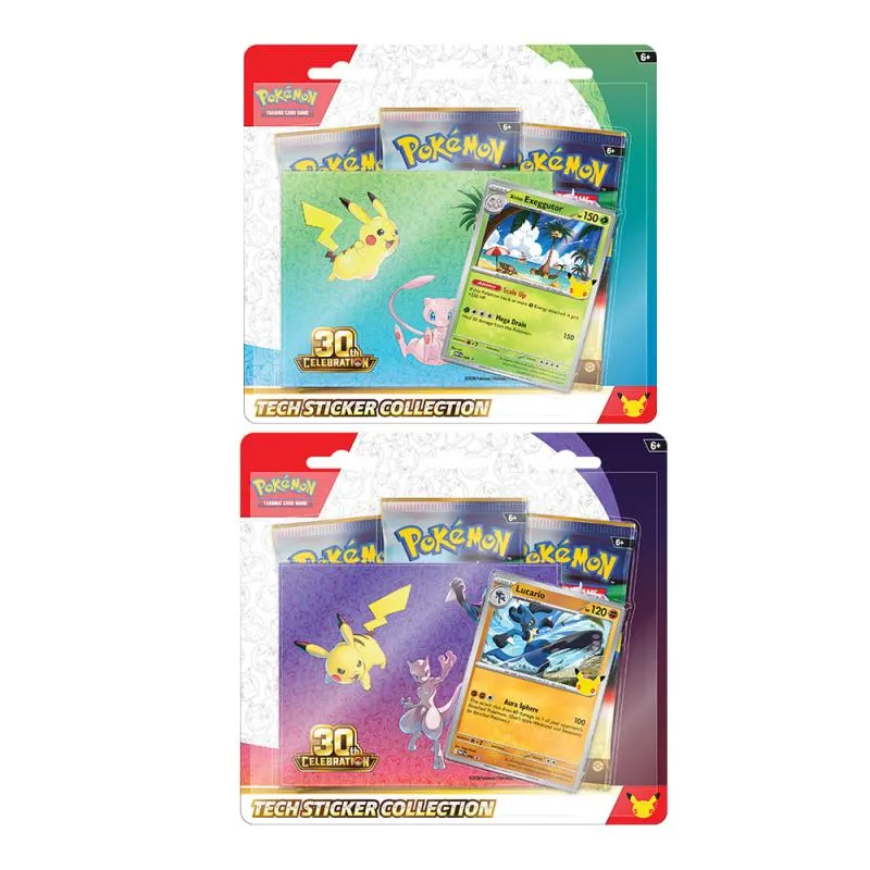 JCC POKÉMON : AUTOCOLLANT TECHNIQUE 30E ANNIVERSAIRE
