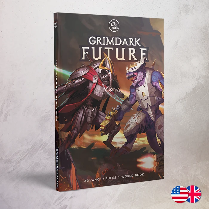GRIMDARK FUTURE - RÈGLES AVANCÉES ET LIVRE DE L'UNIVERS V 3.5