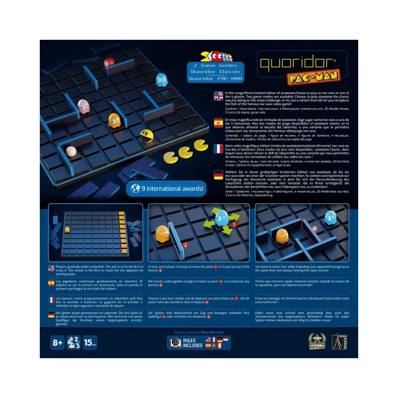 Quoridor Pac-Man (ML)