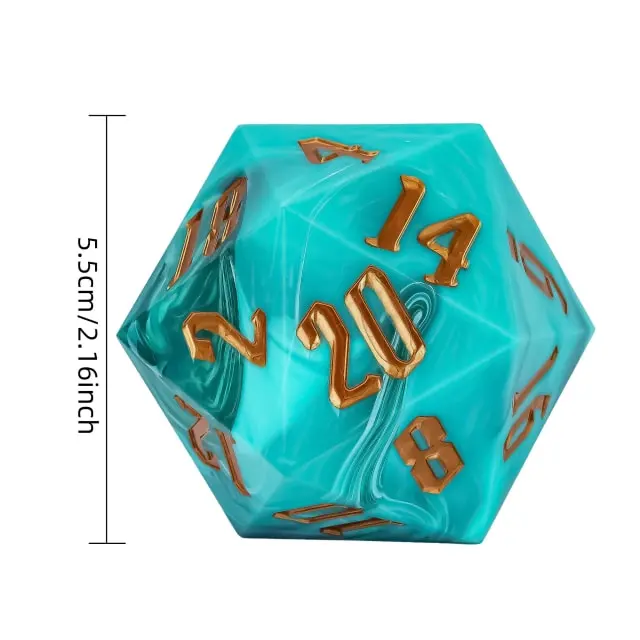Dé 55mm D20: Fancy Schmancy