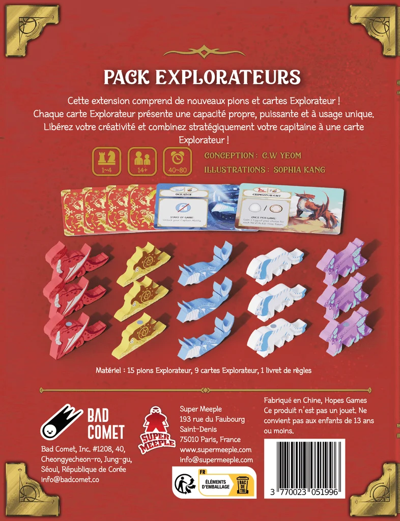 Wondrous Creatures - Ext. Packs explorateurs (FR)