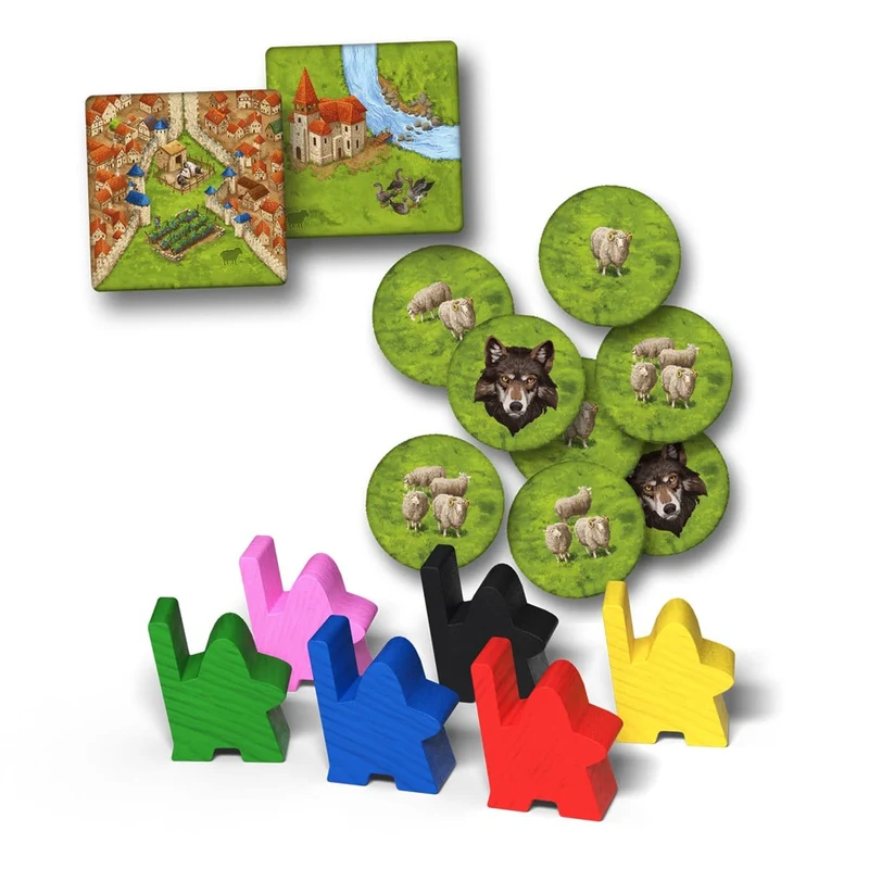 Carcassonne: Ext 9: Bergers & Moutons - Version 2025 (FR)
