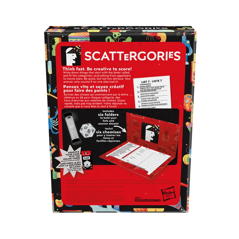Scattergories (ML)