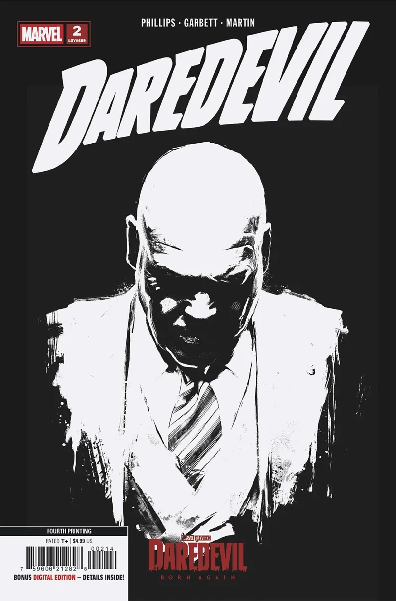 Daredevil #2 Marvel Television 4e tirage 26/08/2026