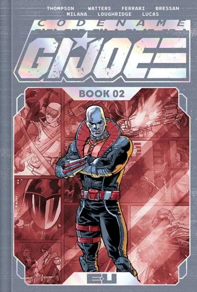 Codename GI Joe Deluxe Edition Relié Livre 02 Exclusivité Direct Market Andrei Bressan & Adriano Lucas Spot Foil Cover