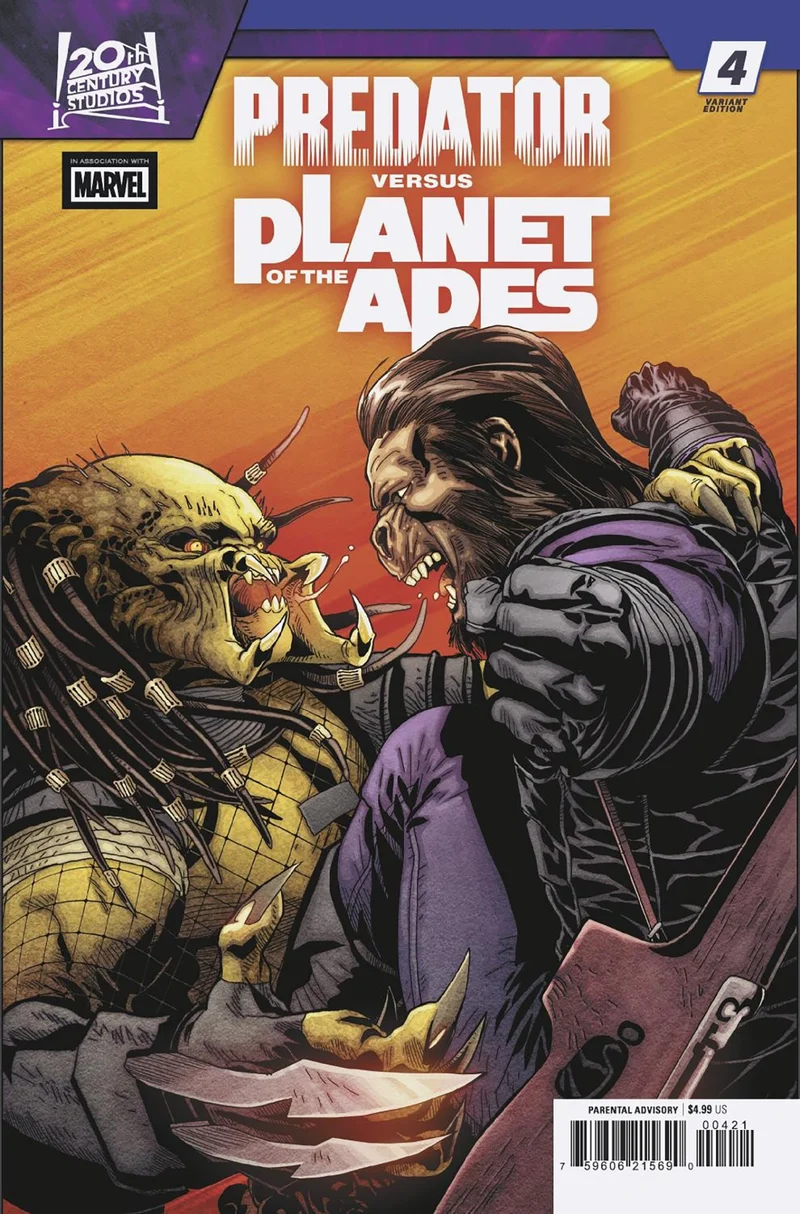 Predator contre la Planète des Singes #4 Marvel Larroca 28/10/2026