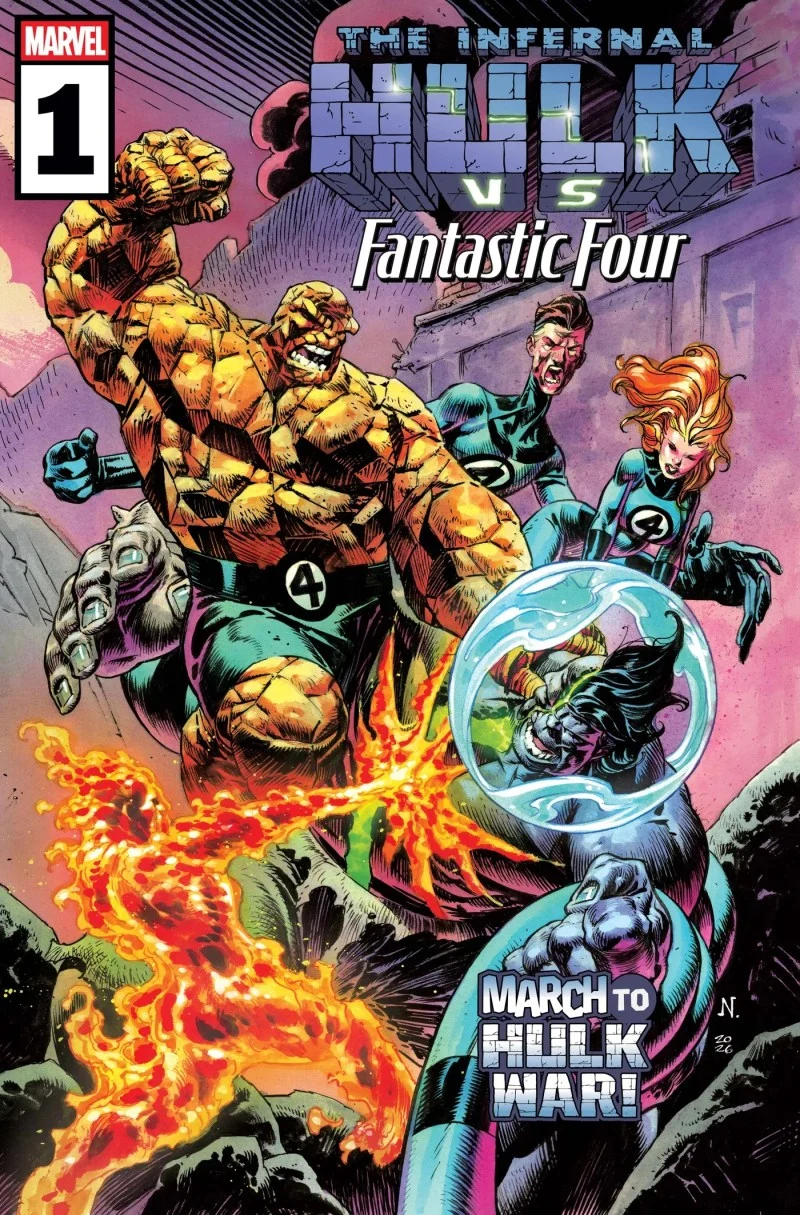 Hulk infernal contre les Quatre Fantastiques #1 Marvel 14/10/2026