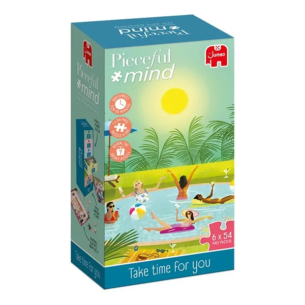 Take Time for You - Activité de coloriage (6 x 54 pcs)