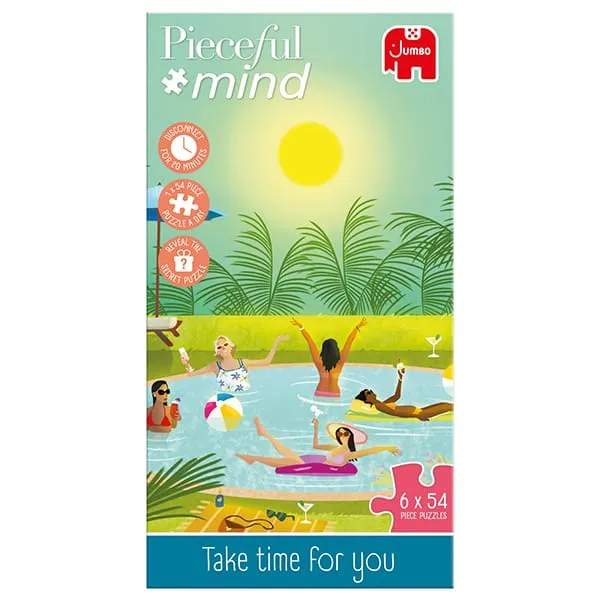 Take Time for You - Activité de coloriage (6 x 54 pcs)